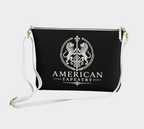 Crossbody Bag — Inspired by Louis C. Tiffany (1848–1933) — White Lions on Black