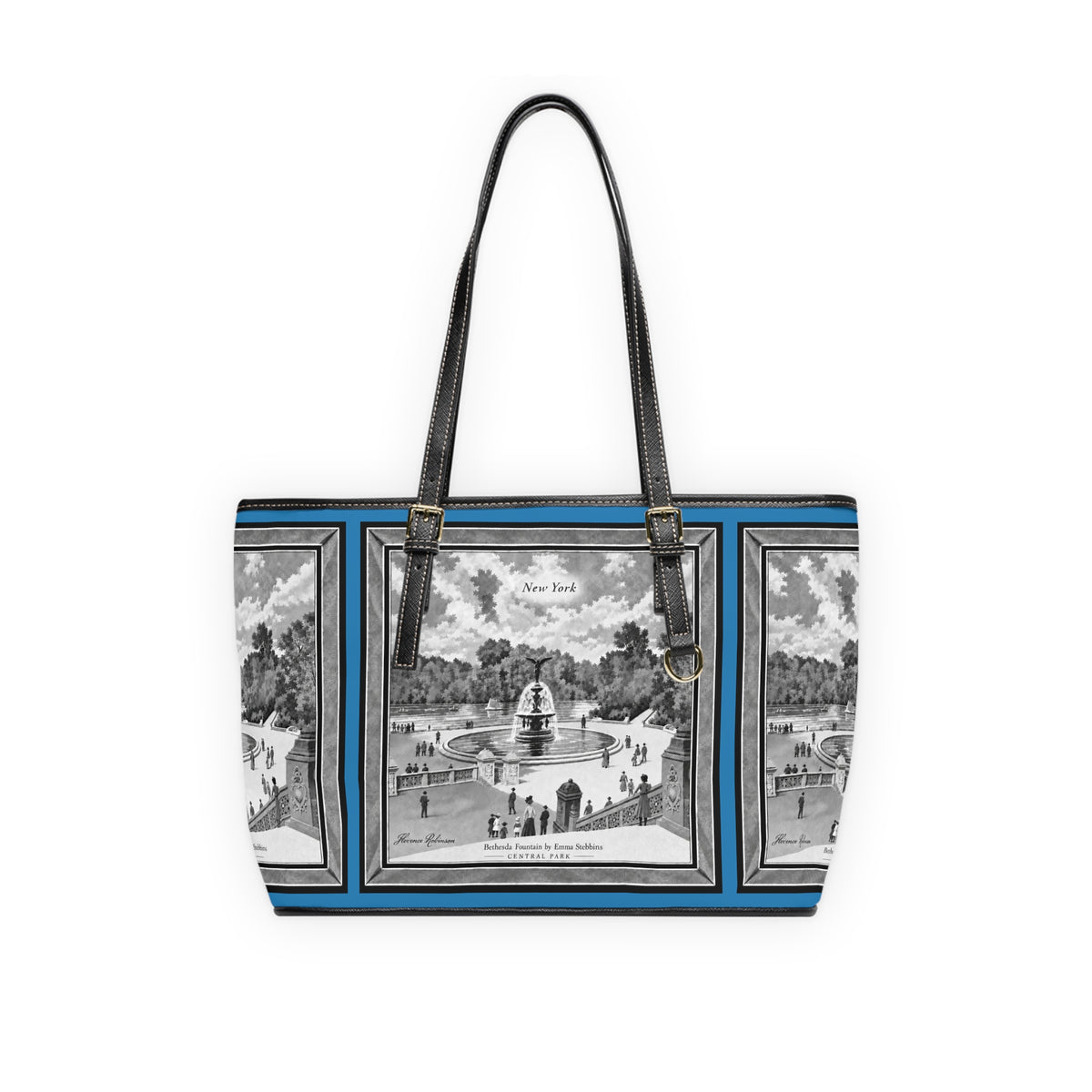 Tote — Bethesda Fountain, Central Park, NYC — Archival Blue