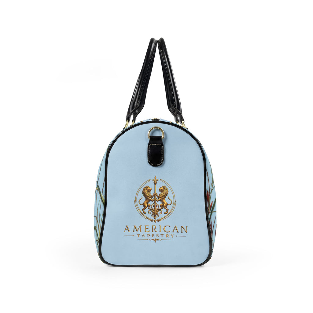 Art Nouveau Barrel Bag — The Heron Collection — 8" × 19"