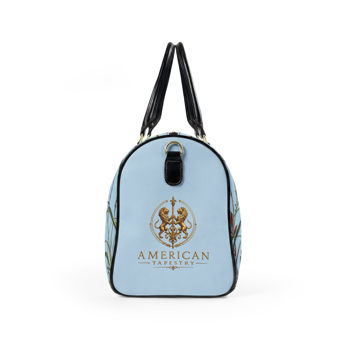 Art Nouveau Barrel Bag — The Heron Collection — 8" × 19"