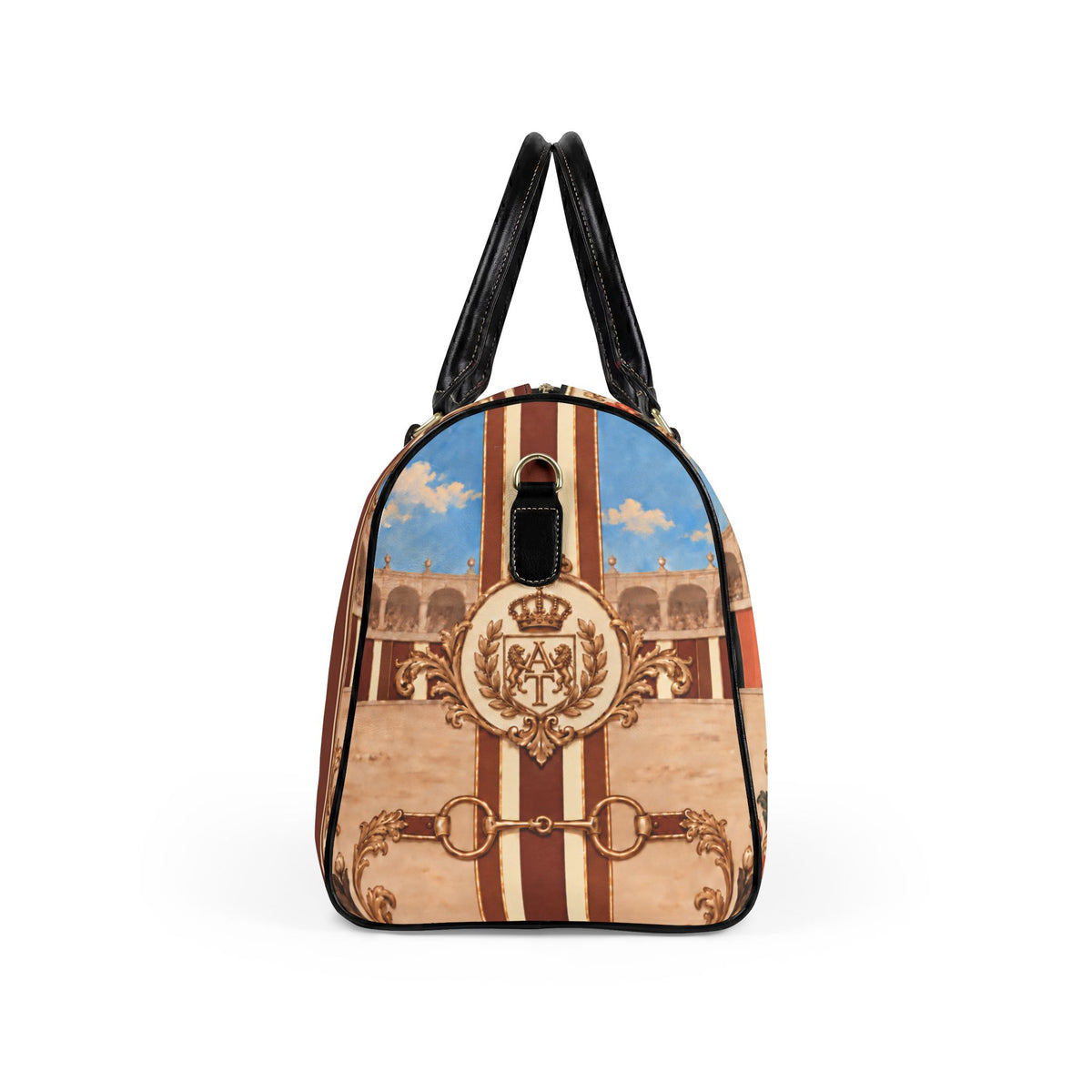 The Matador Collection: Barrell Bag-Orange and Black