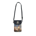 Crossbody Phone Case & Wallet Crossbody Bag — Return of the Constitution — Navy with Cream Emblem