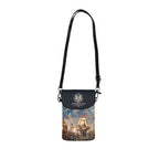 Crossbody Phone Case & Wallet Crossbody Bag — Return of the Constitution — Navy with Cream Emblem