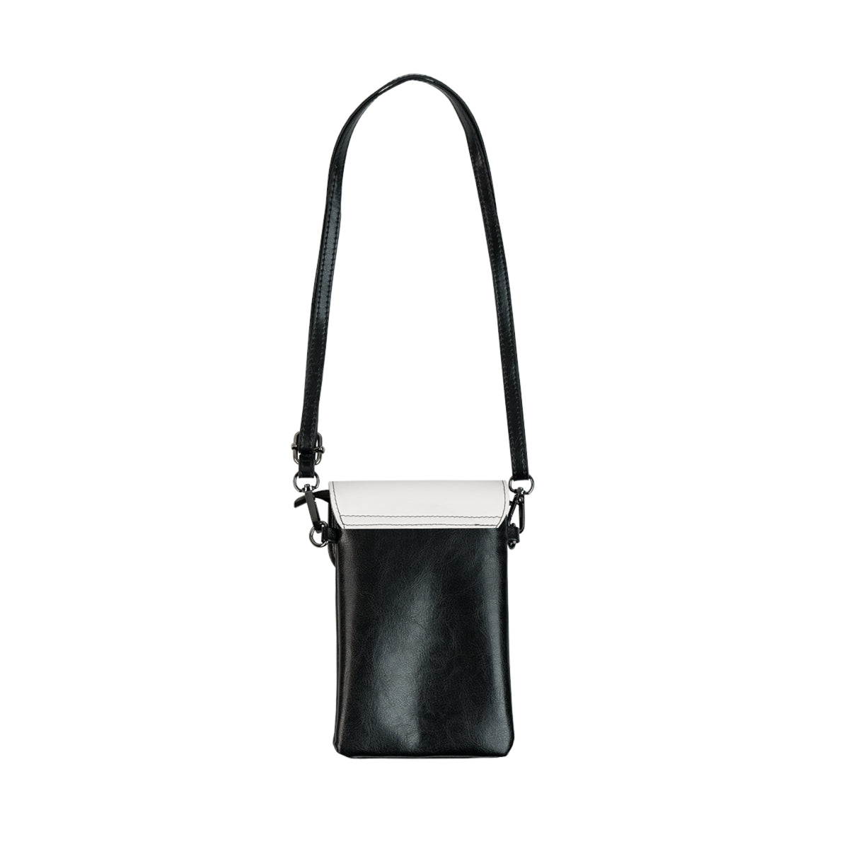 Crossbody Phone Case & Wallet Crossbody Bag — Return of the Constitution — White with Deep Navy Emblem