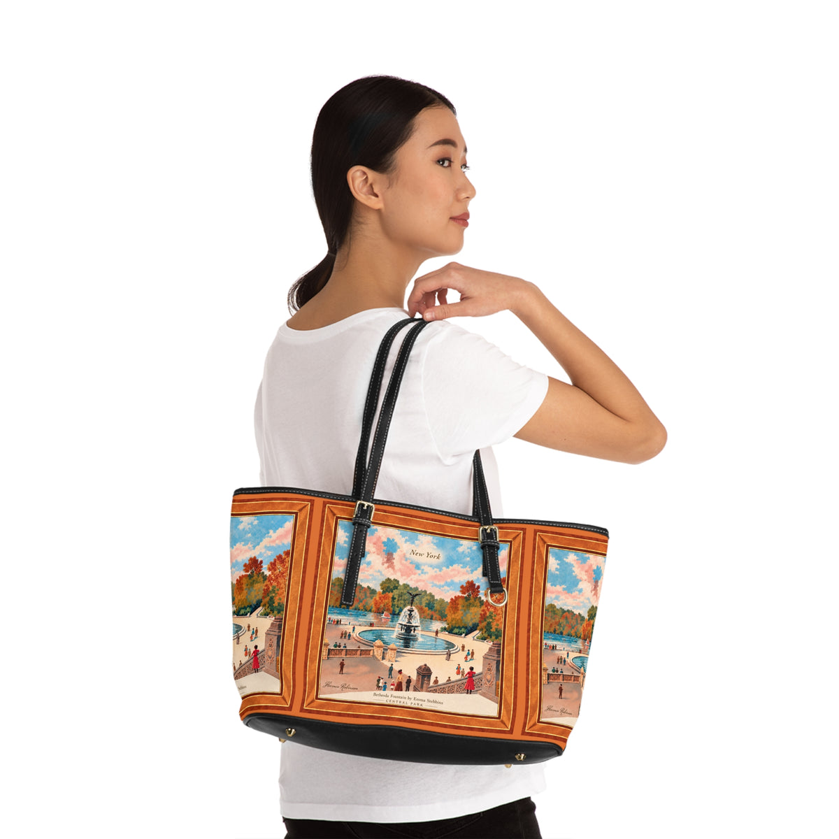 Tote — Bethesda Fountain, Central Park, NYC — Orange