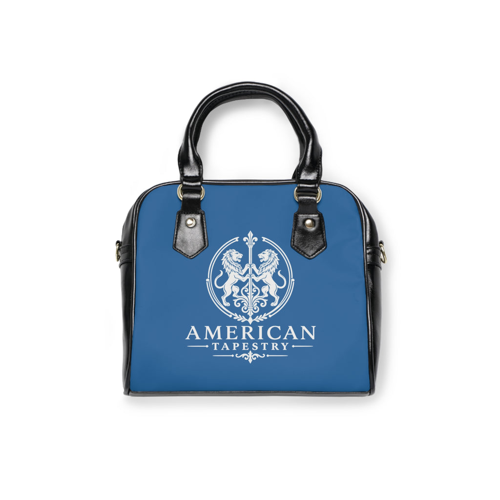 Satchel Bag — Return of the Constitution with Sky Blue and a Back Cream Emblem