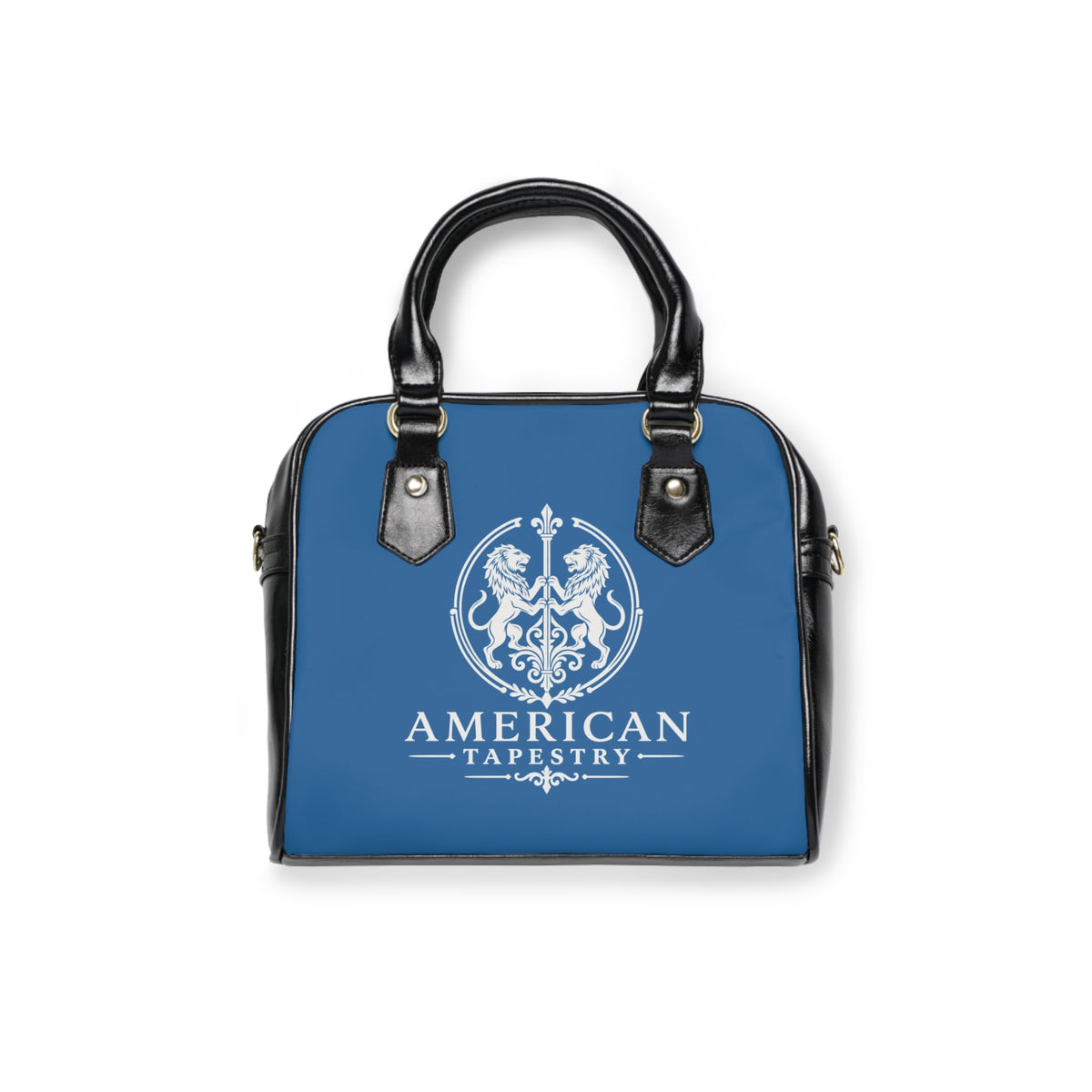 Satchel Bag — Return of the Constitution with Sky Blue and a Back Cream Emblem