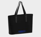 Tote-Rainbow Lions — Inspired by Louis C. Tiffany (1848–1933) — Blue