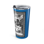 20 oz Steel Tumbler — Bethesda Fountain, Central Park, NYC — Archival Blue