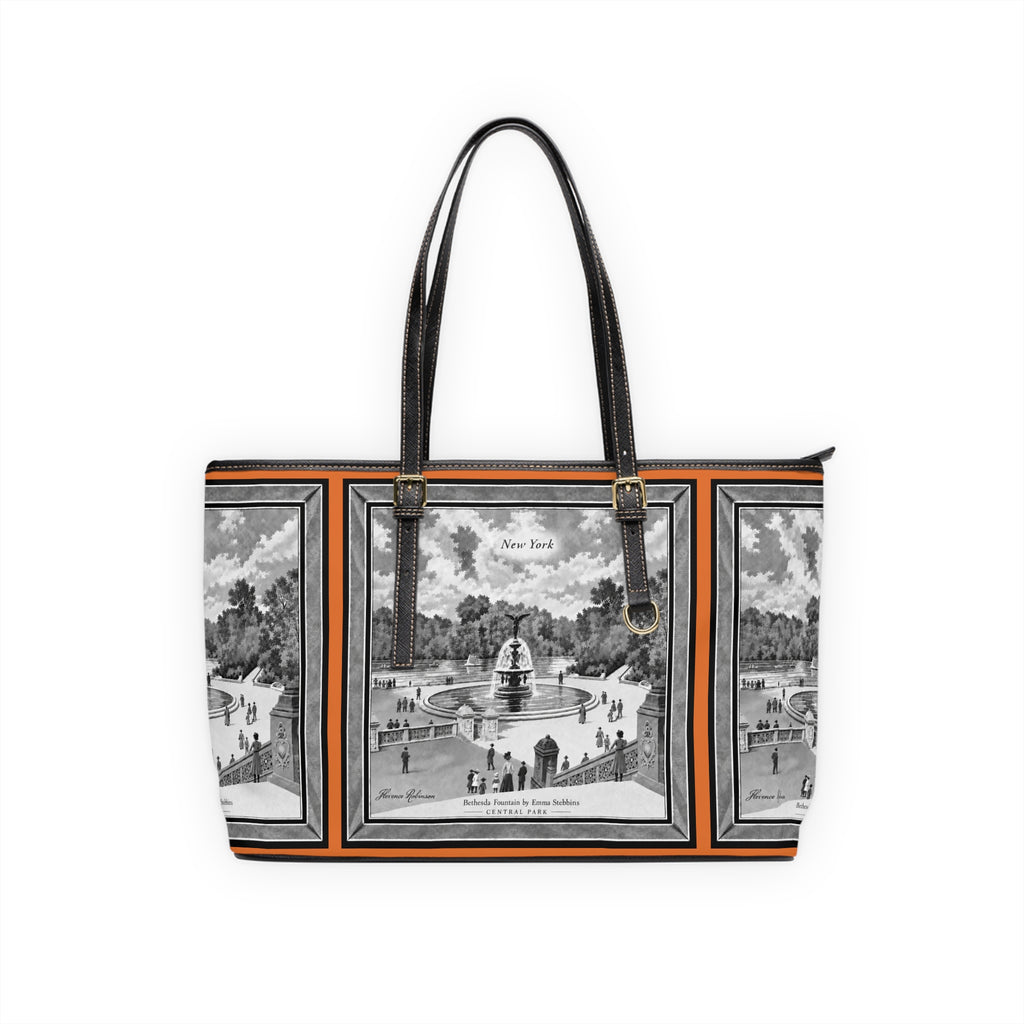 Tote — Bethesda Fountain, Central Park, NYC — Archival Orange