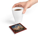 Coaster-USS Constitution – Red Border