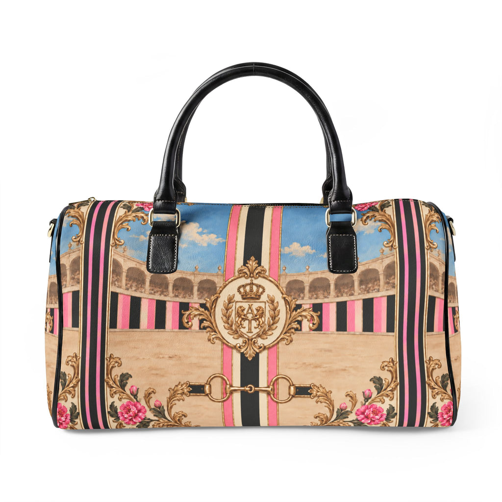 The Matador Collection-Barrel Bag-Pink and Black