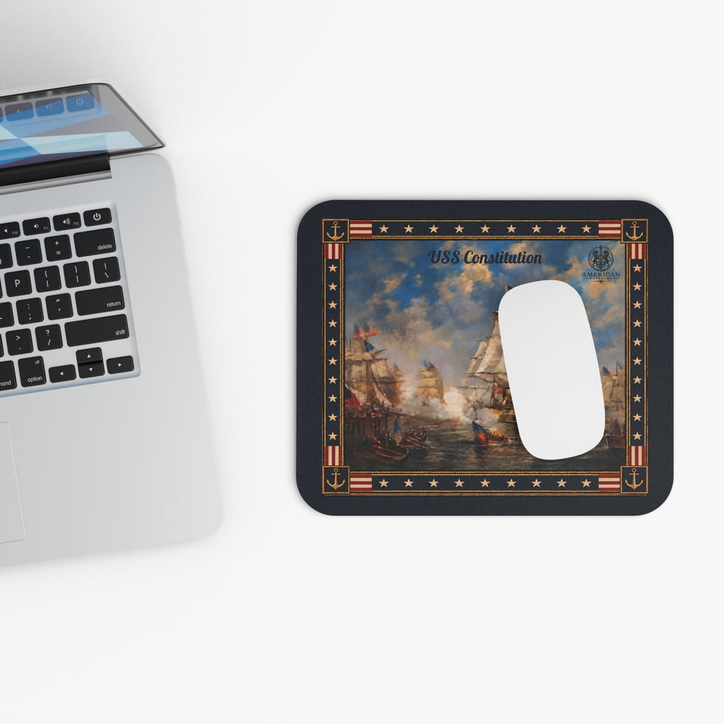 9″ × 8″ Mouse Pad — USS Constitution