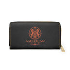 The Matador Collection-Zip Wallet-Orange and Black