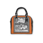 Satchel Bag  — Bethesda Fountain, Central Park, NYC — Archival Orange