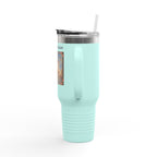 40 oz Insulated Travel Mug — USS Constitution — Multiple Colors in Black Text