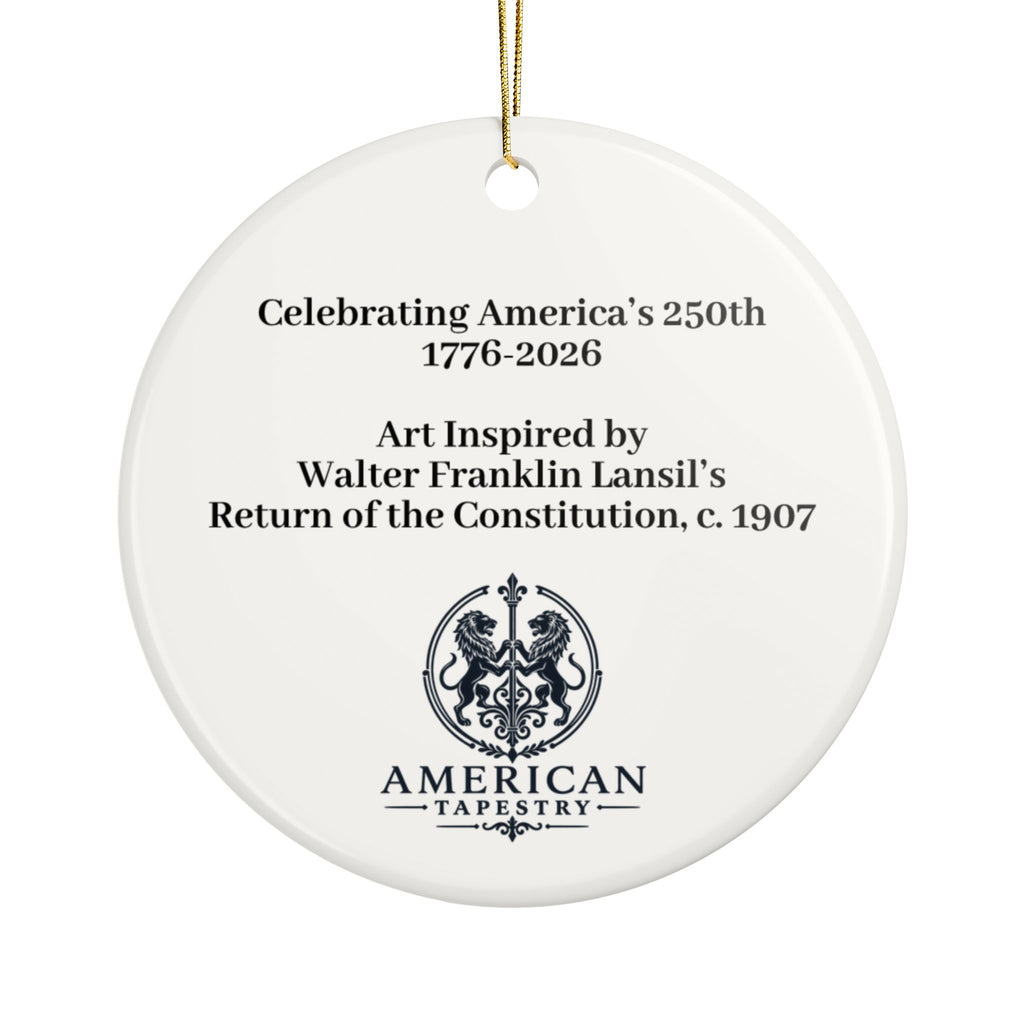 Ornament  — USS Constitution Celebrating America's 250th Anniversary