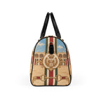 The Matador Collection-Barrel Bag-Brick Red and Olive