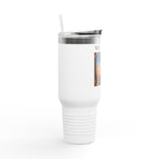 40 oz Insulated Travel Mug — USS Constitution — Multiple Colors in Black Text
