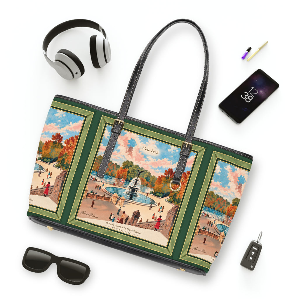 Tote — Bethesda Fountain, Central Park, NYC — Green
