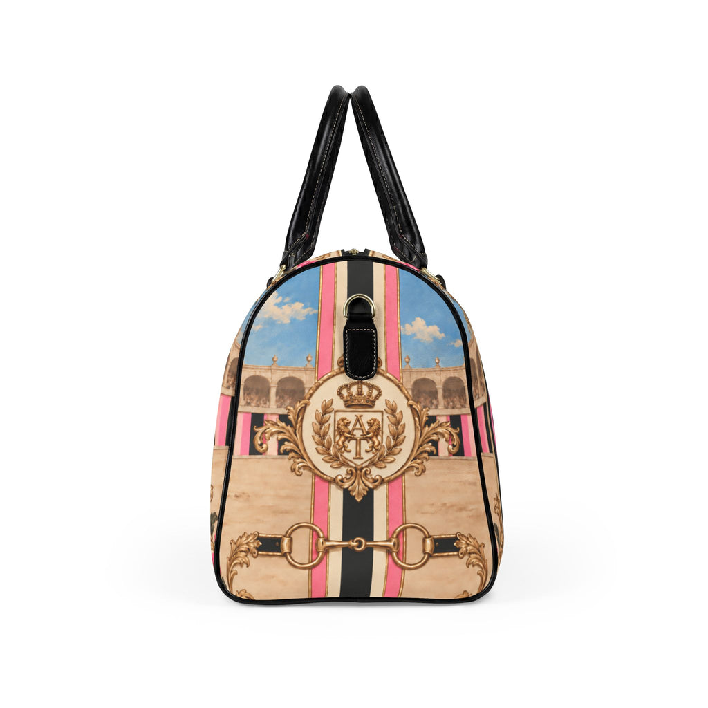 The Matador Collection-Barrel Bag-Pink and Black