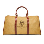 Duffle Bag — Inspired by Louis C. Tiffany (1848–1933) — Gold Lions on Parchment