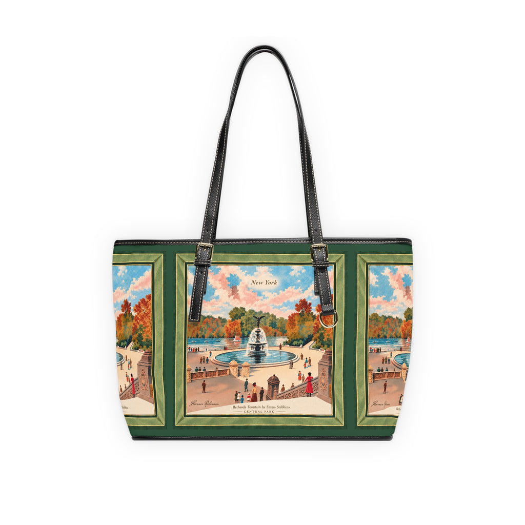 Tote — Bethesda Fountain, Central Park, NYC — Green