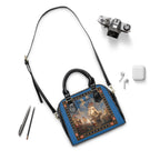 Satchel Bag — Return of the Constitution with Sky Blue and a Back Cream Emblem