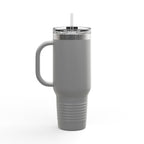 40 oz Insulated Travel Mug — USS Constitution — Multiple Colors in Black Text