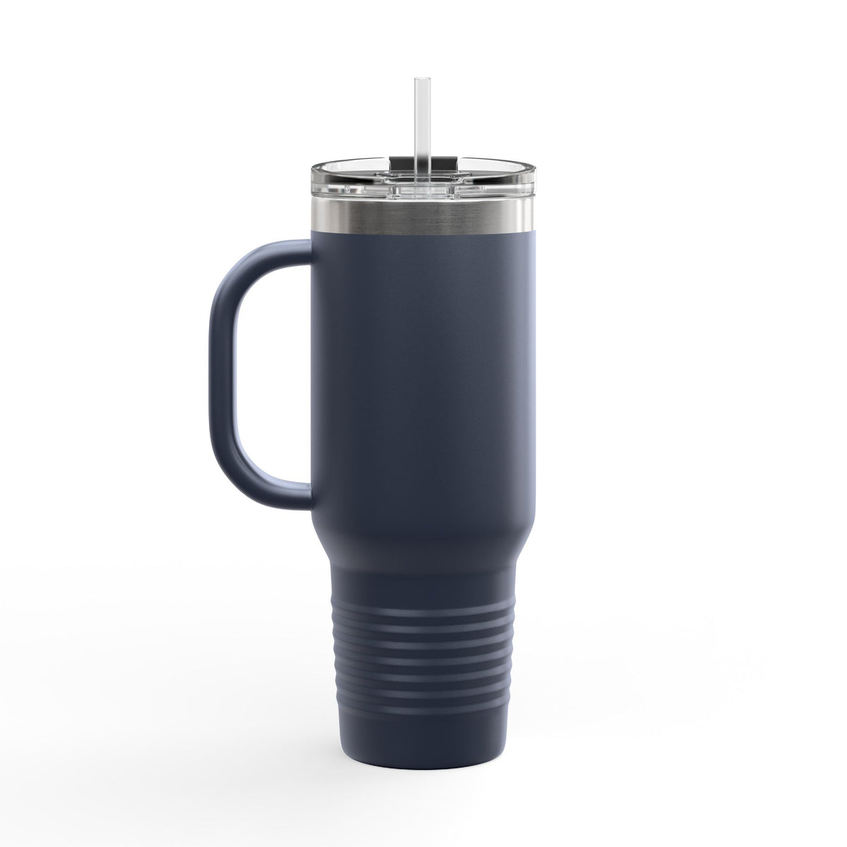 40 oz Insulated Travel Mug — USS Constitution — Multiple Colors in White Text