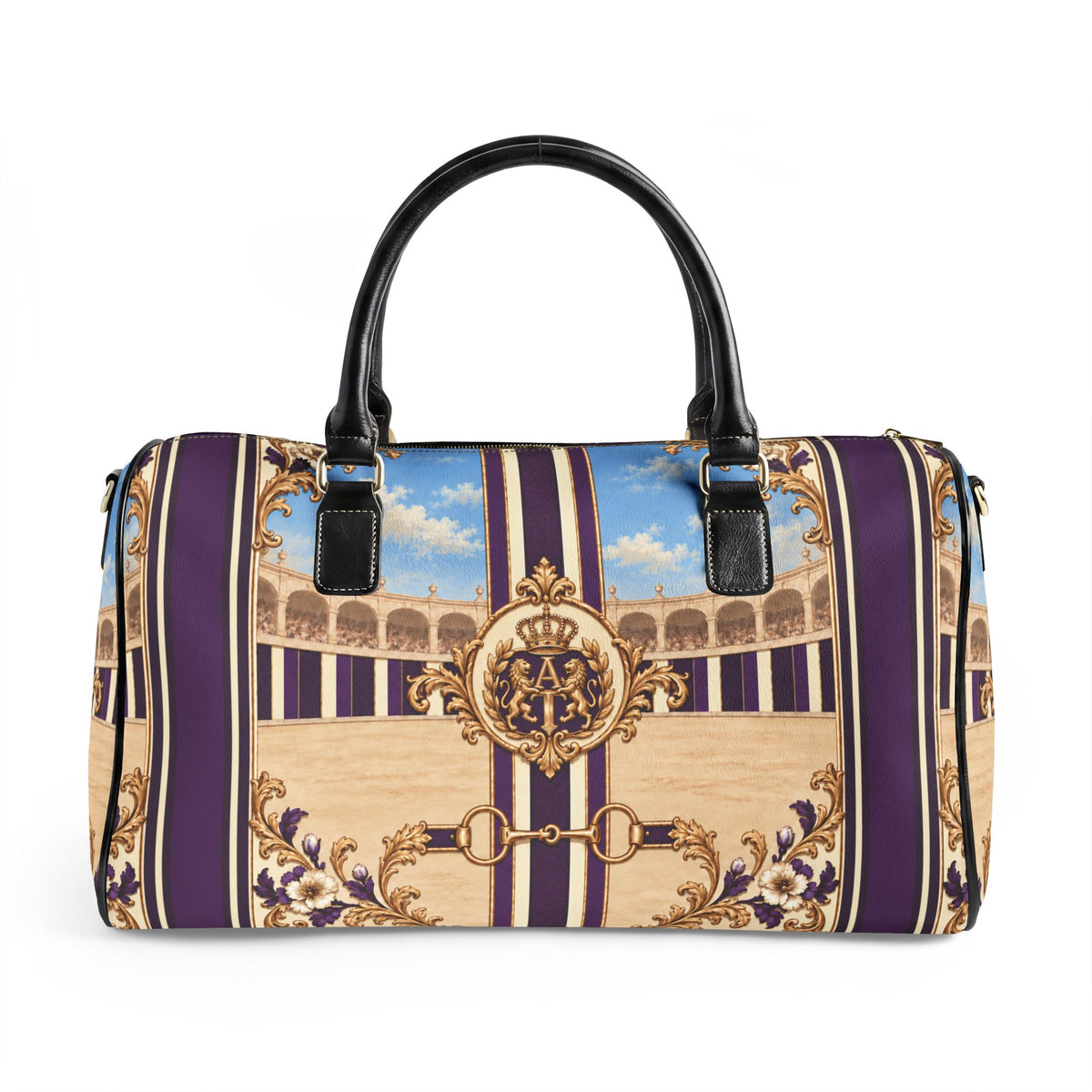 The Matador Collection-Barrel Bag-Royal Purple