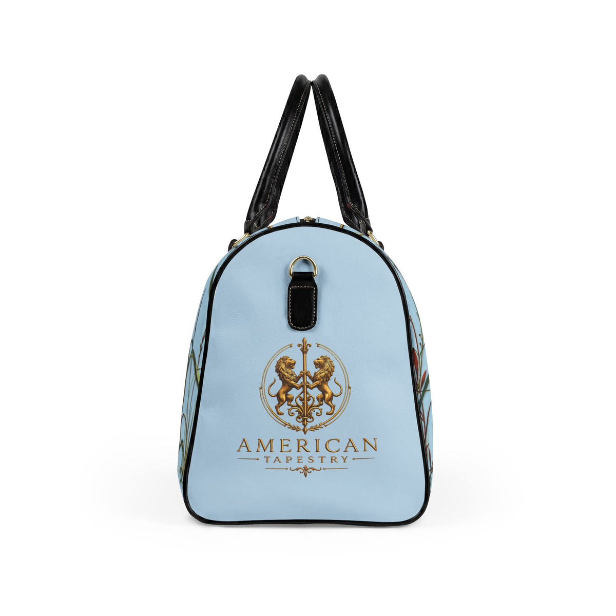 Art Nouveau Barrel Bag — The Heron Collection — 9.5" × 20.8"