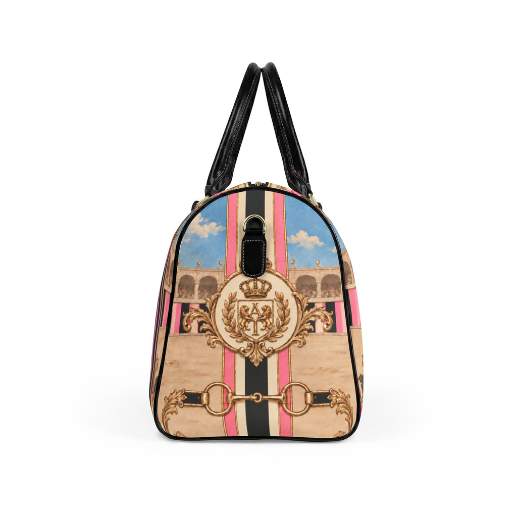 The Matador Collection-Barrel Bag-Pink and Black