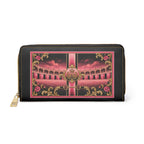 Zip Wallet-The Matador Collection in Pink Ombré