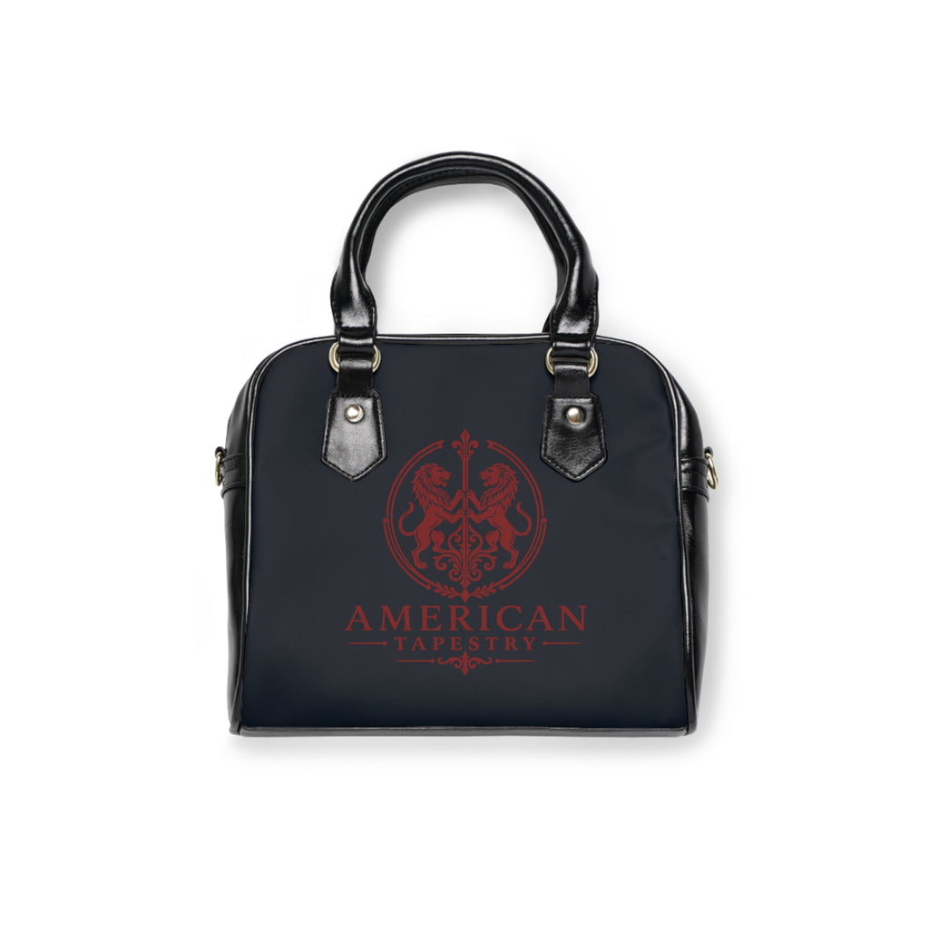 Satchel Bag  — Return of the Constitution with Deep Navy and a Back Crimson Emblem