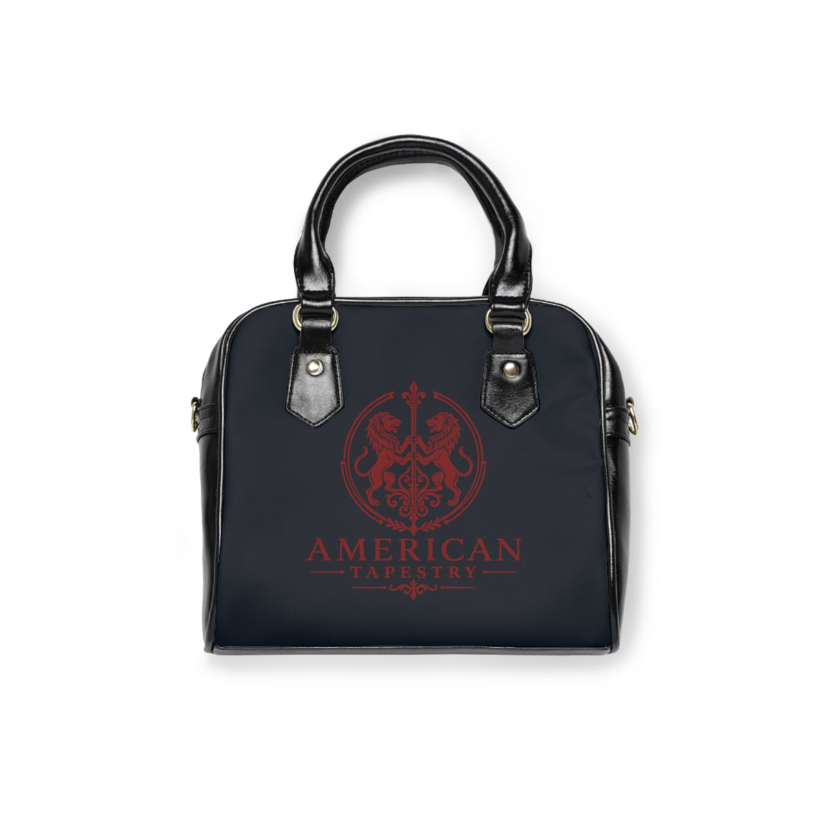 Satchel Bag  — Return of the Constitution with Deep Navy and a Back Crimson Emblem