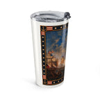 20 oz Tumbler — USS Constitution — White