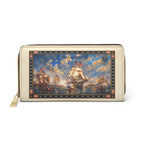 Zip Wallet — USS Constitution — Cream