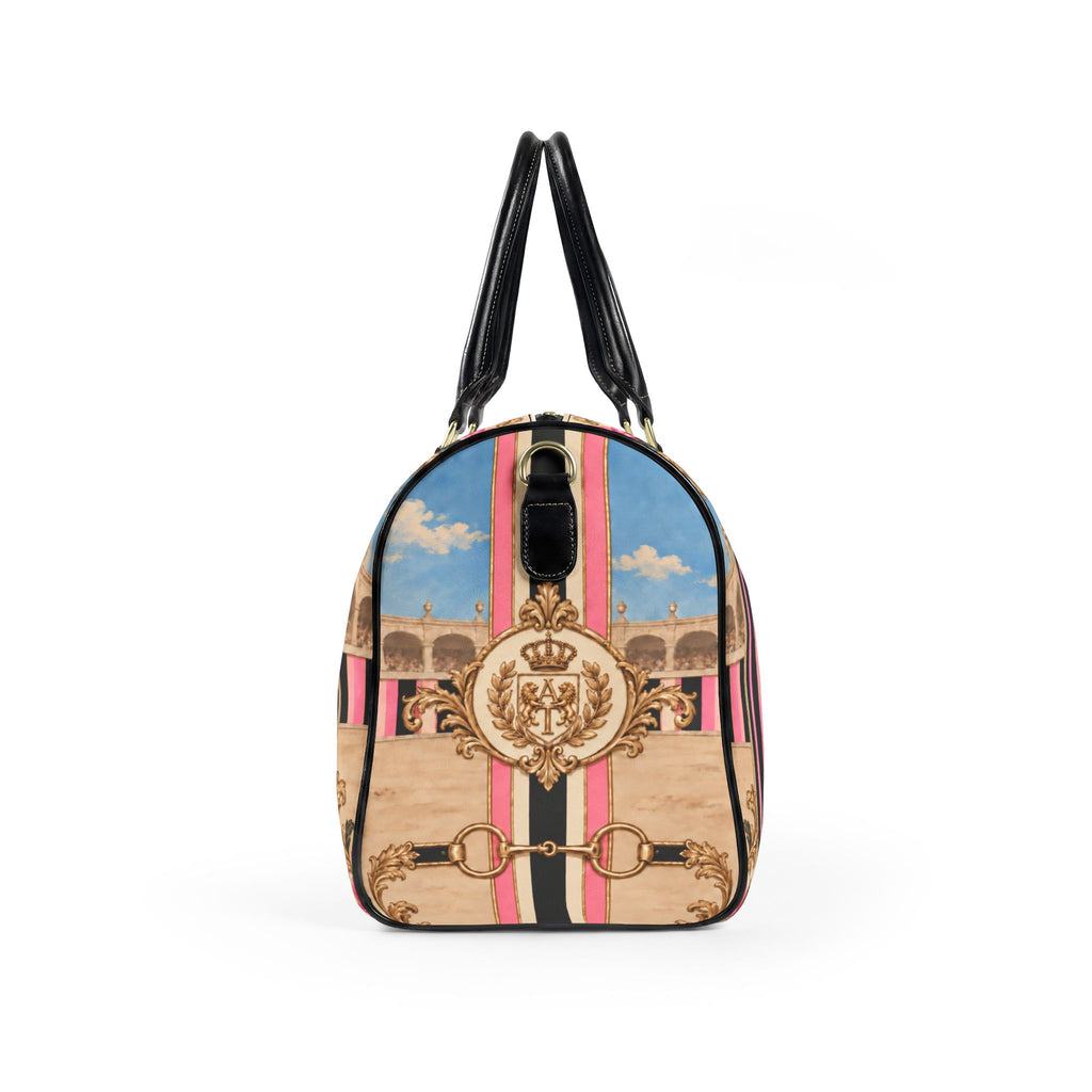 The Matador Collection-Barrel Bag-Pink and Black