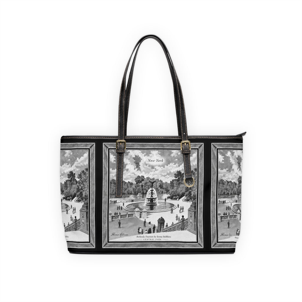 Tote — Bethesda Fountain, Central Park, NYC — Archival Black