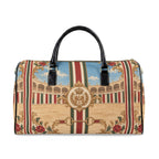 The Matador Collection-Barrel Bag-Brick Red and Olive