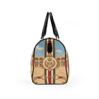The Matador Collection-Barrel Bag-Brick Red and Olive