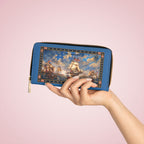 Zip Wallet — USS Constitution — Sky Blue