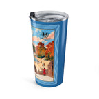 20 oz Steel Tumbler — Bethesda Fountain, Central Park, NYC — Blue