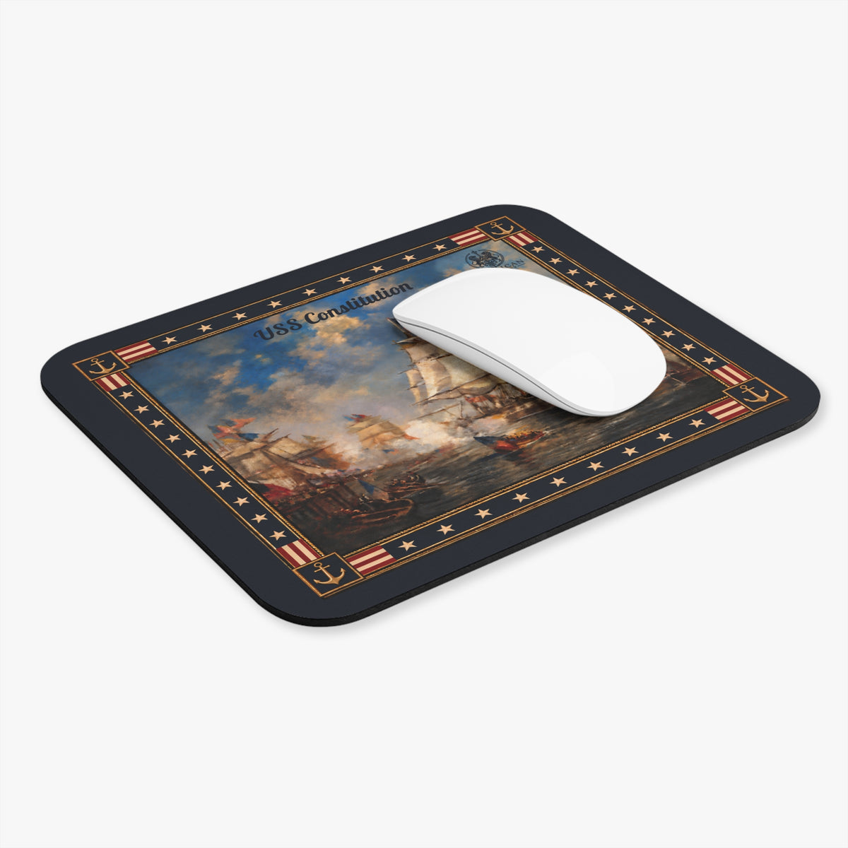 9″ × 8″ Mouse Pad — USS Constitution