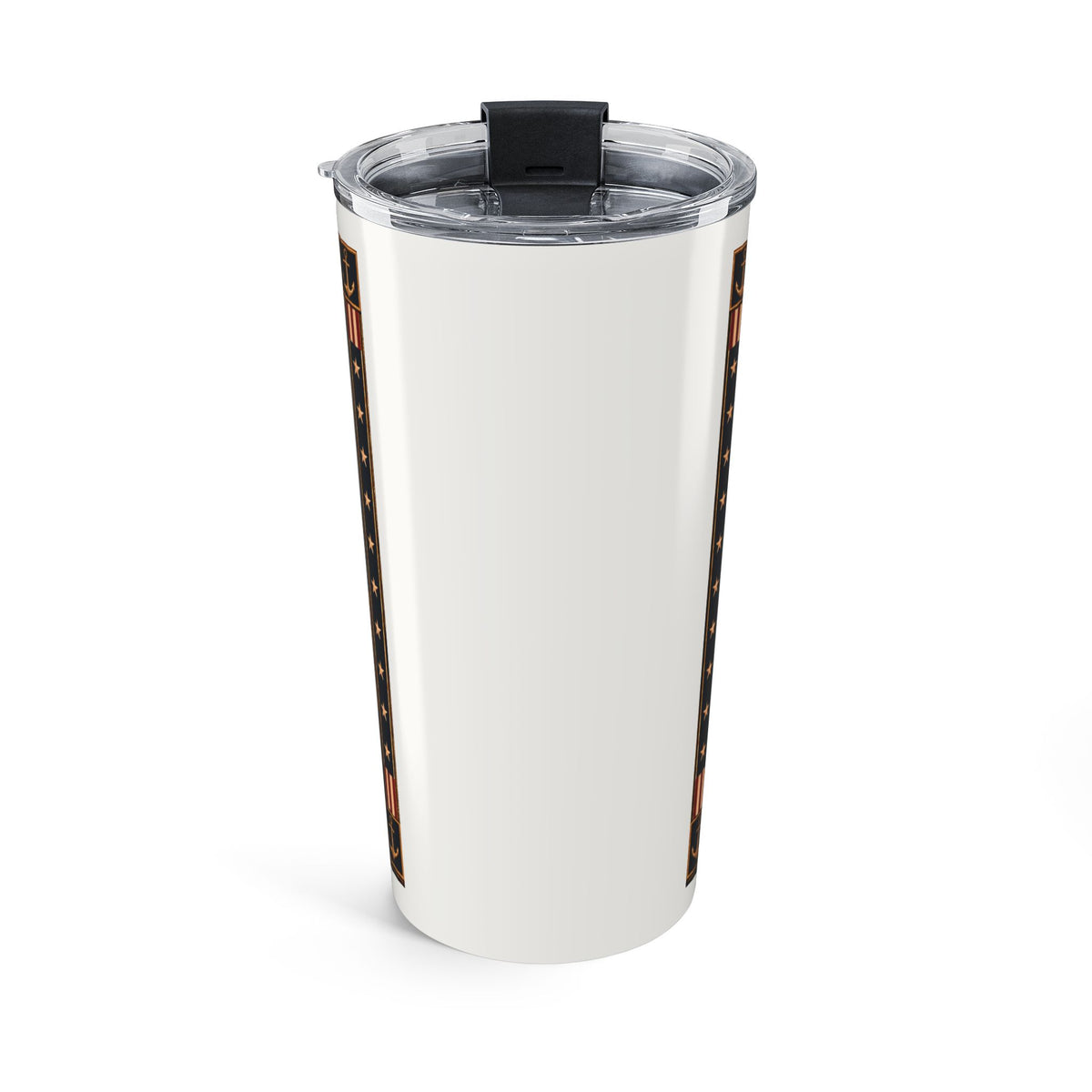 20 oz Tumbler — USS Constitution — White