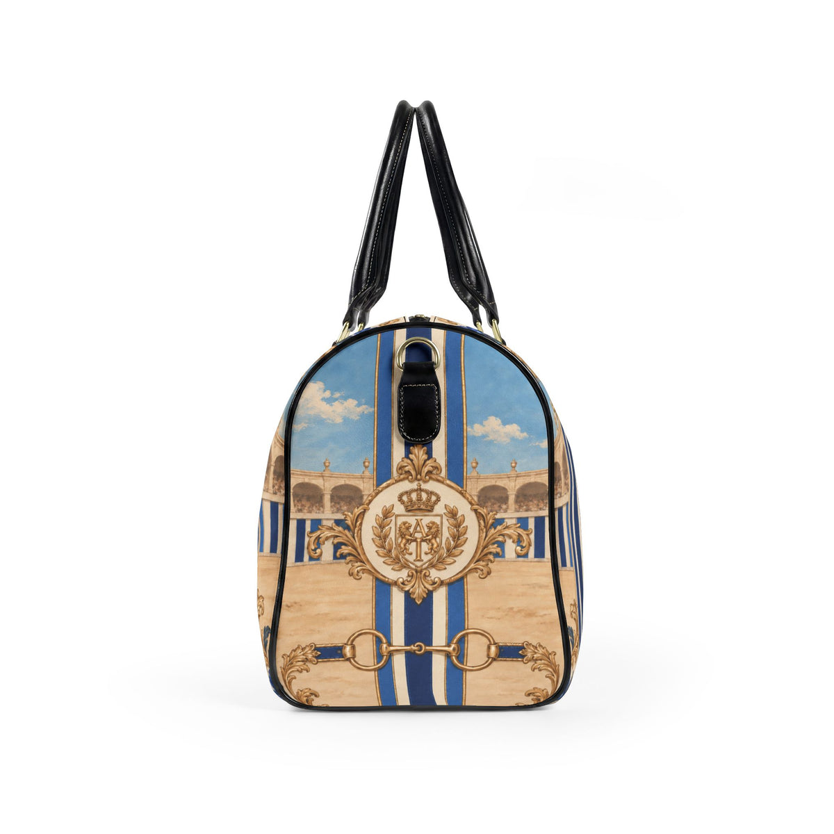 The Matador Collection-Barrel Bag-Blue Tones