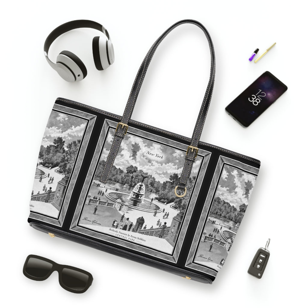 Tote — Bethesda Fountain, Central Park, NYC — Archival Black