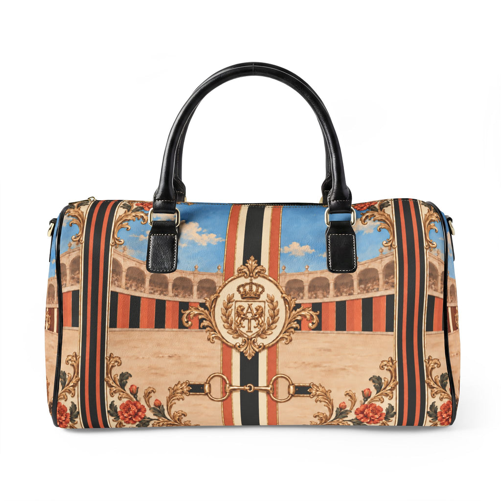 The Matador Collection: Barrell Bag-Orange and Black