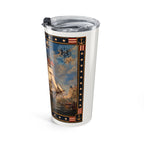 20 oz Tumbler — USS Constitution — White